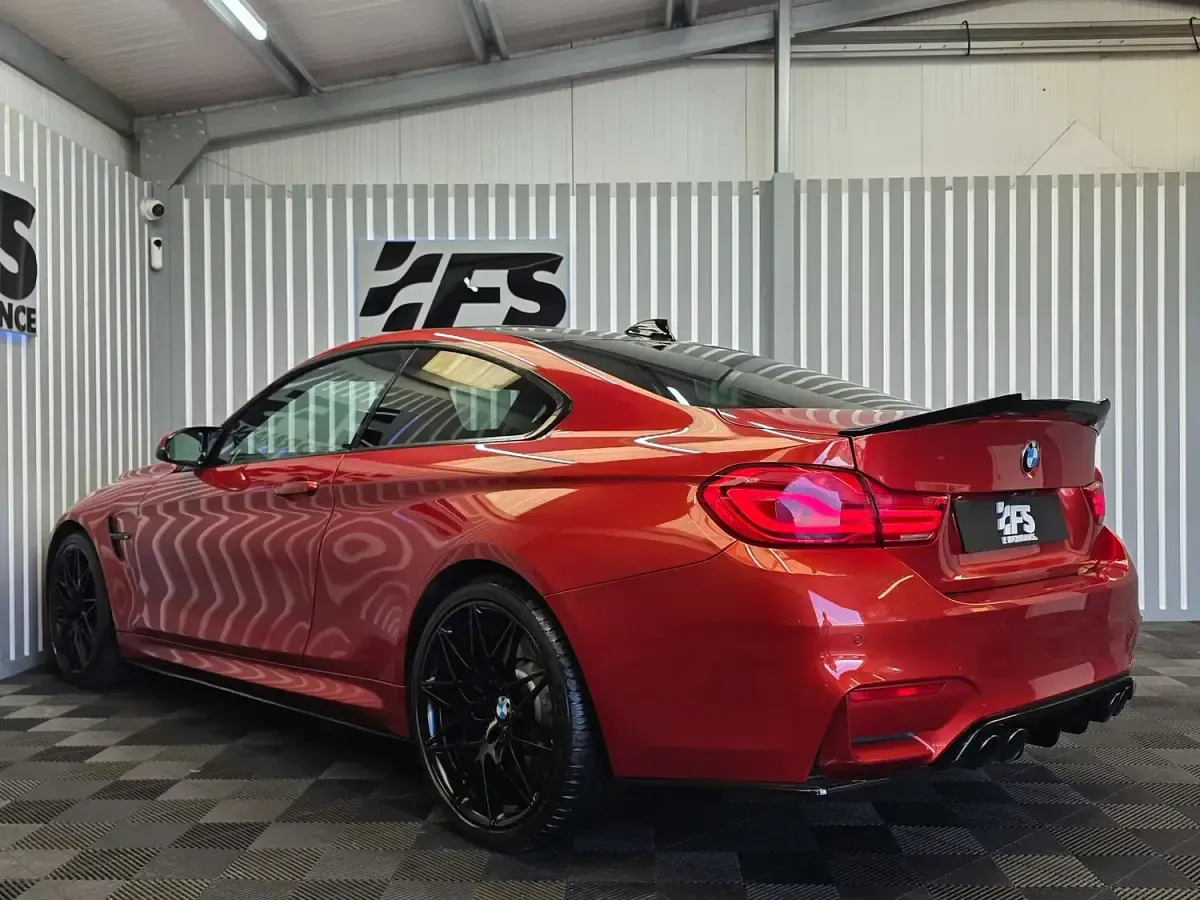 Used BMW M4 Competition Edition 450 HP (330 kW) 2018 Orange Coupe