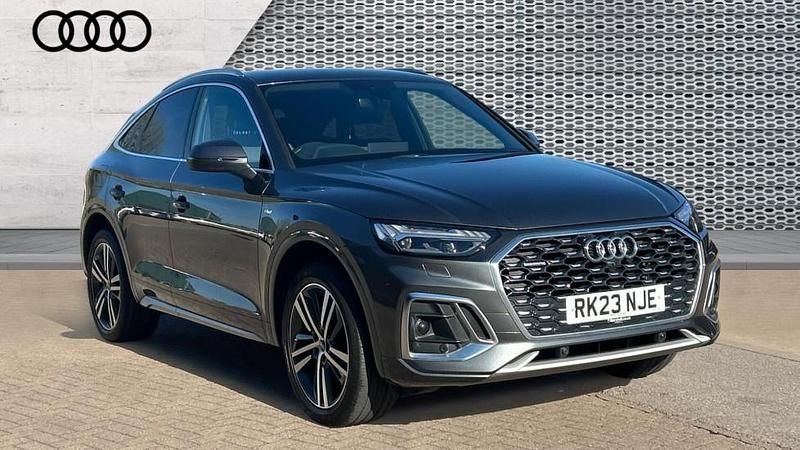 Used Audi Q5 S-Line 204 HP (150 kW) 2023 Grey SUV