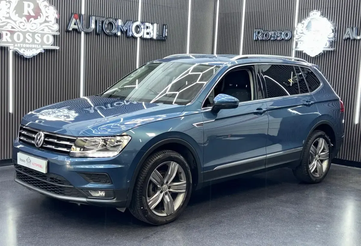 Used VW Tiguan Allspace Match 150 HP (110 kW) 2021 Blue SUV