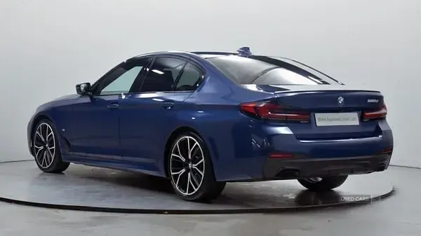 Used BMW 520 M Sport 187 HP (137 kW) 2021 Blue Sedan
