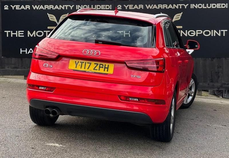 Used Audi Q3 Sport 150 HP (110 kW) 2017 Red SUV