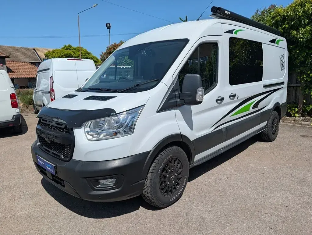 Used Ford Transit Trend 130 HP (95 kW) 2019 White Van