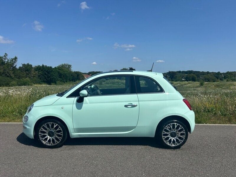 Green Used 2018 Fiat 500 Lounge Hatchback | £6,495 (Fair price) - Image 1/4
