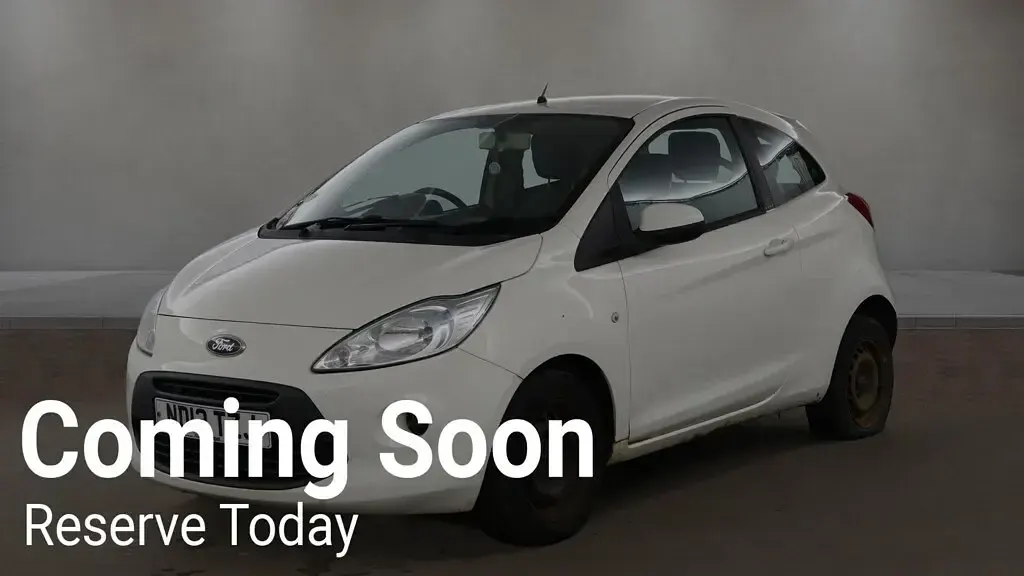 Used Ford Ka 69 HP (50 kW) 2013 White Hatchback
