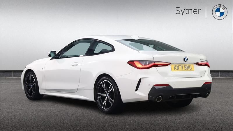 Used BMW 420 M Sport 181 HP (133 kW) 2021 White Coupe