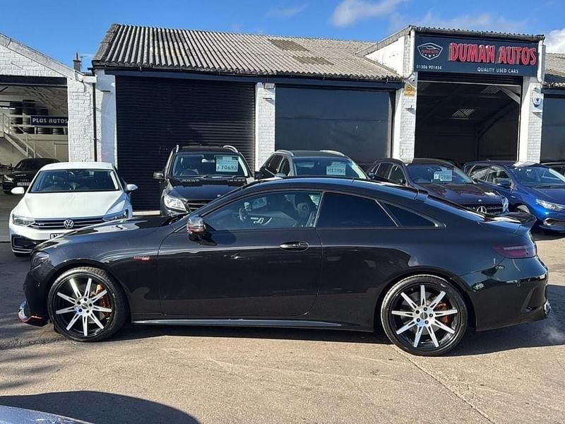 Used Mercedes E450 AMG line 2019 Black Coupe