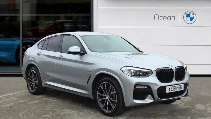 Silver Used 2019 BMW X4 M Sport SUV | £26,799 (Fair price) - Image 1/4