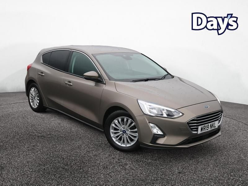 Silver Used 2019 Ford Focus Titanium Hatchback | £9,999 (Good price) - Image 1/4