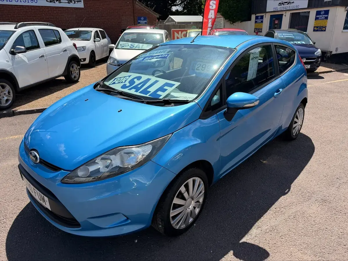 Used Ford Fiesta 2010 Blue Hatchback