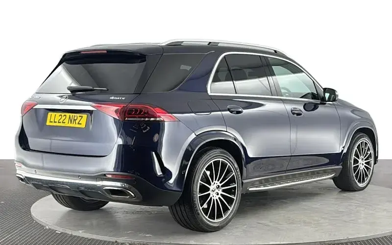 Used Mercedes GLE400 AMG line 330 HP (242 kW) 2022 Blue SUV