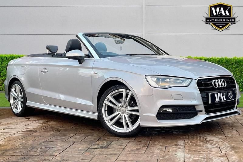 Used Audi A3 Cabriolet S-Line 2016 Grey Cabriolet