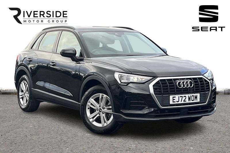 Mythos black Used 2022 Audi Q3 Design SUV | £22,790 (Good price) - Image 1/4