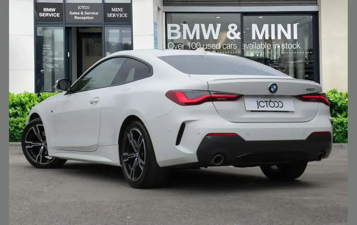 Used BMW 420 M Sport 180 HP (132 kW) 2022 White Coupe
