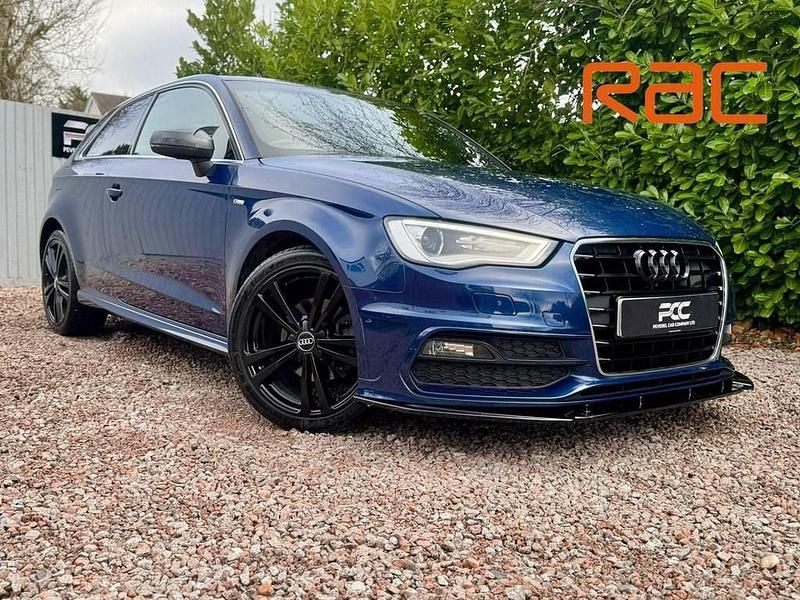 Blue Used 2014 Audi A3 S-Line Hatchback | £13,850 (Expensive) - Image 1/4