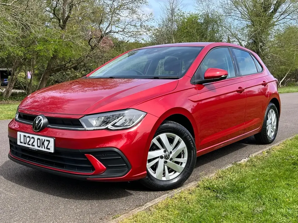 Used VW Polo S 95 HP (69 kW) 2022 Red Hatchback