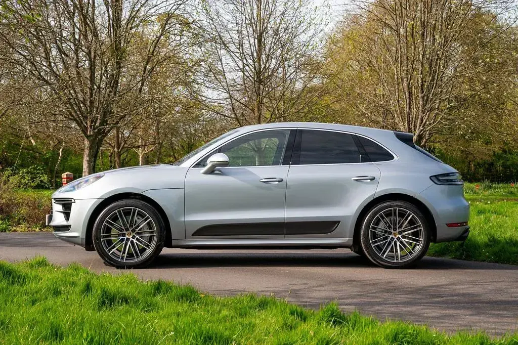 Used Porsche Macan Turbo 2020 Silver SUV