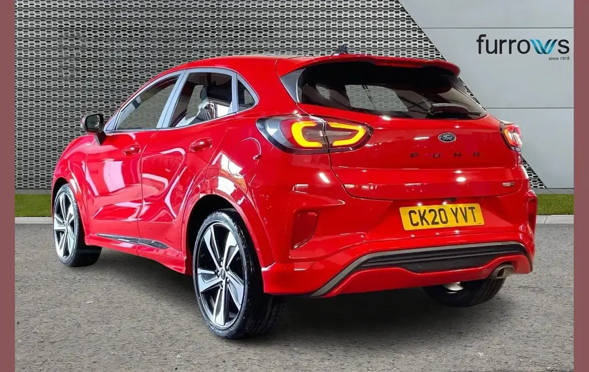 Used Ford Puma ST-Line X 153 HP (112 kW) 2020 Red SUV