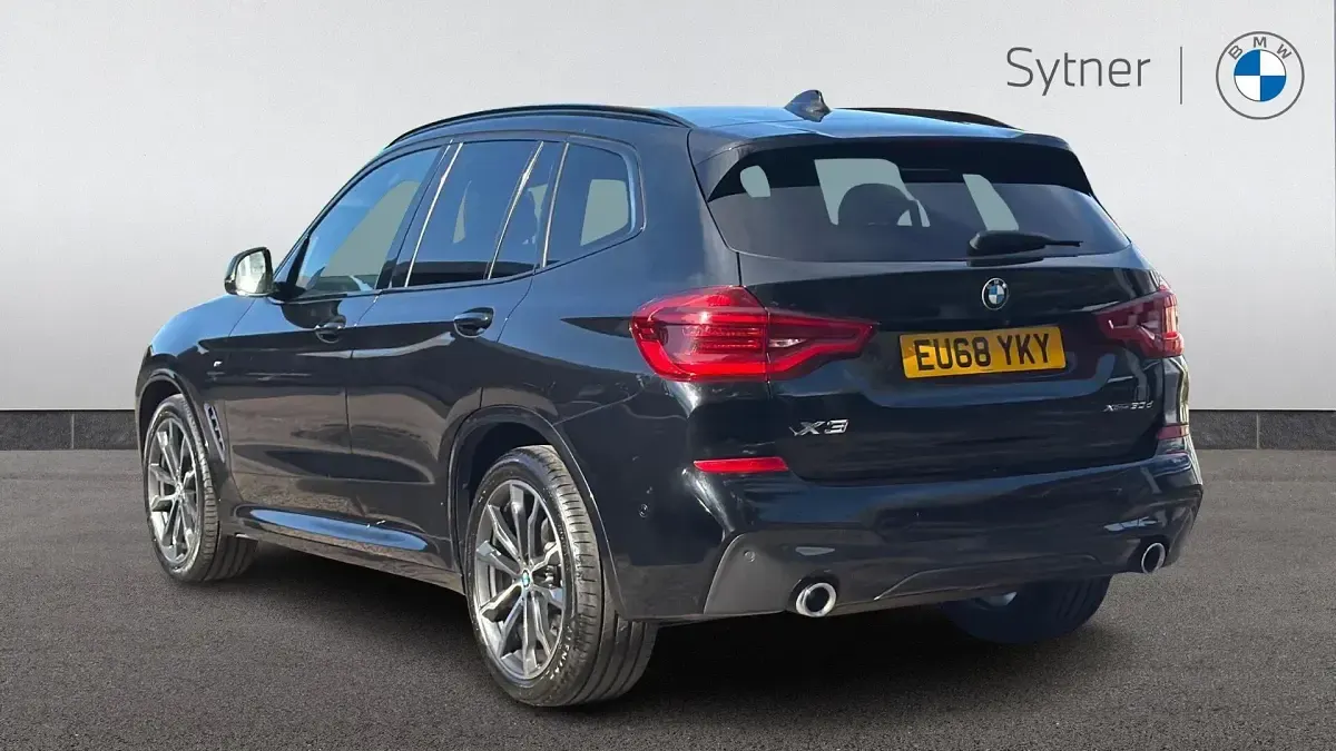 Used BMW X3 M Sport 261 HP (191 kW) 2018 Black SUV