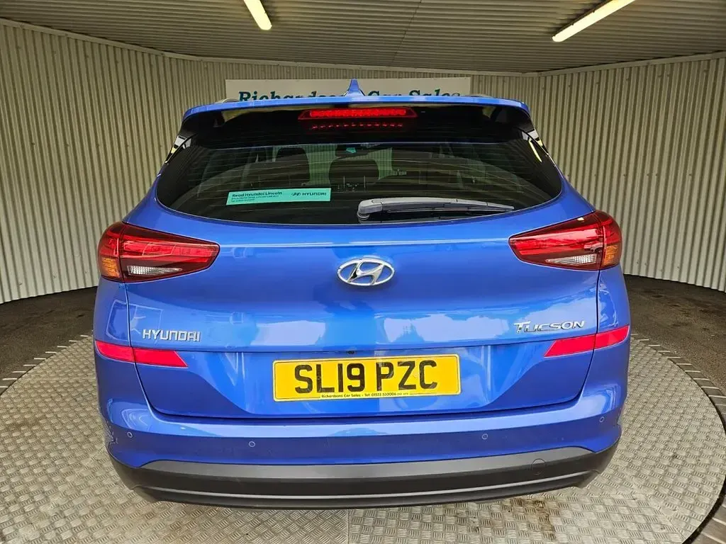 Used Hyundai Tucson SE 132 HP (97 kW) 2019 Blue SUV