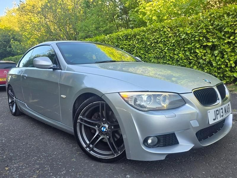 Silver Used 2013 BMW 320 Cabriolet M Sport Cabriolet | £5,495 (Good price) - Image 1/4