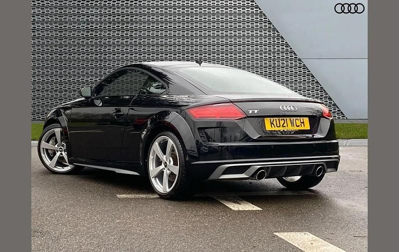 Used Audi TT S-Line 241 HP (177 kW) 2021 Black Coupe