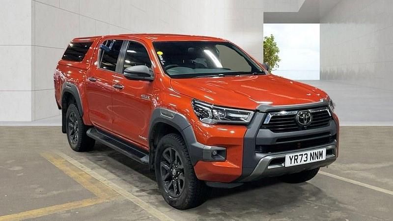 Used Toyota HiLux 204 HP (150 kW) 2023 Orange Pickup