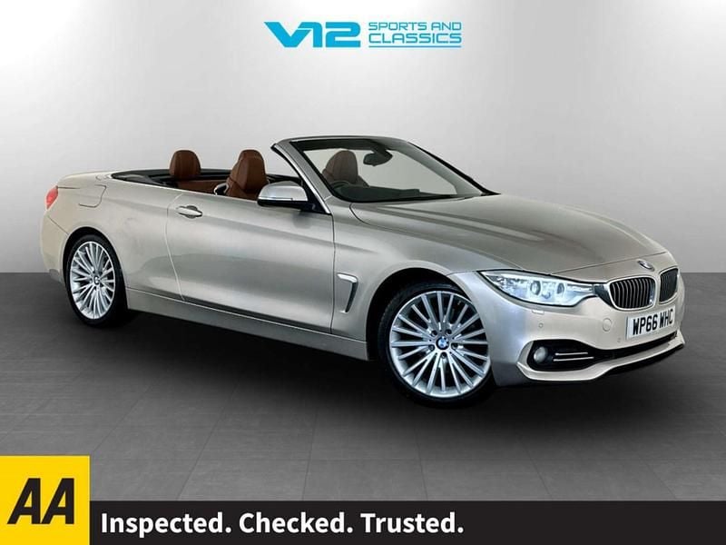 Silver Used 2016 BMW 430 Cabriolet Luxury Line Cabriolet | £12,495 (Fair price) - Image 1/2