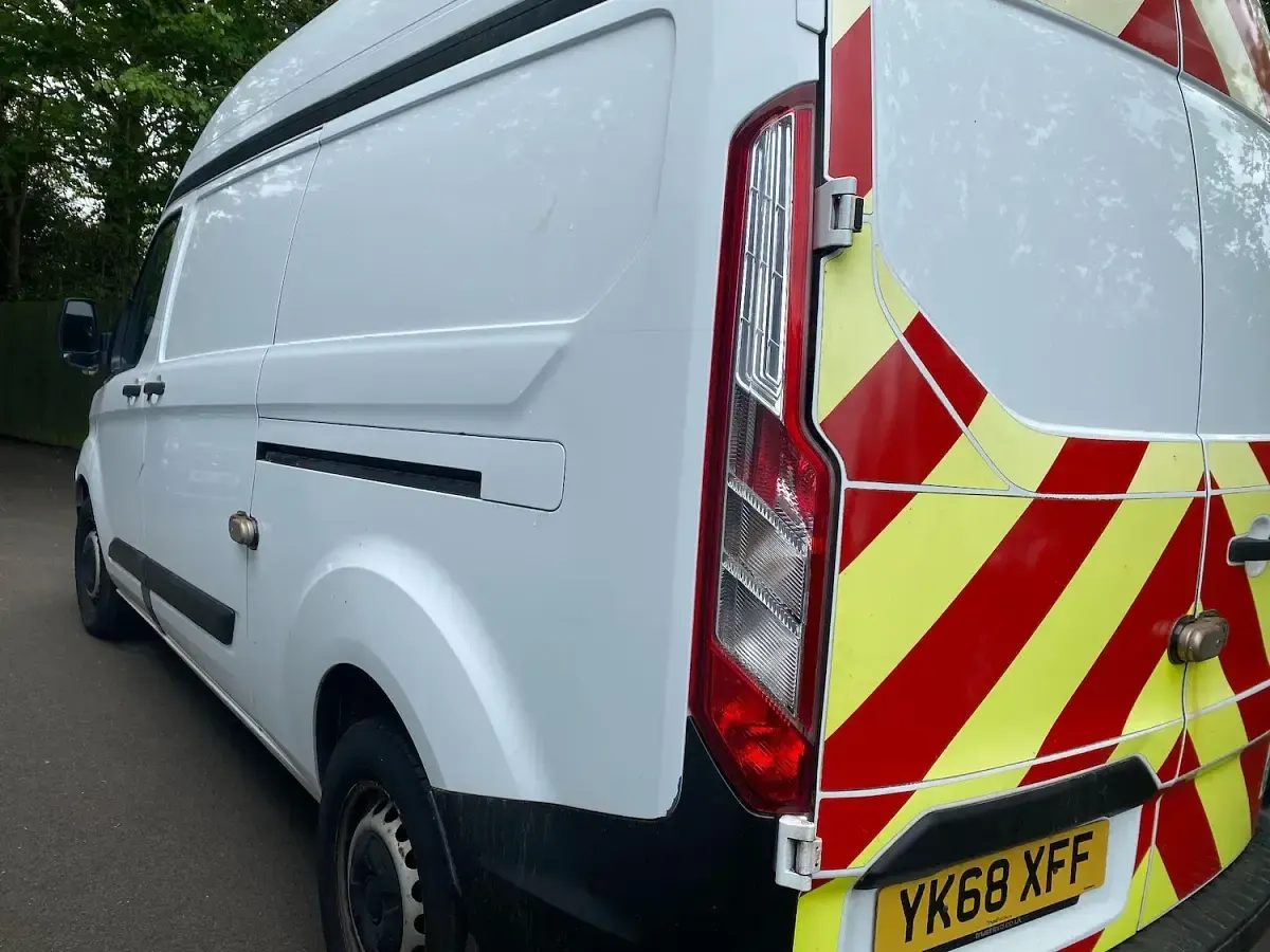 Used Ford Transit Custom 130 HP (95 kW) 2018 White Van