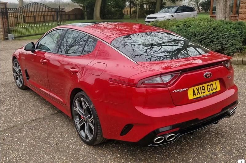 Used Kia Stinger GT 370 HP (272 kW) 2019 Red Hatchback