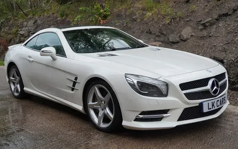 Used Mercedes SL350 AMG 306 HP (225 kW) 2013 White Cabriolet