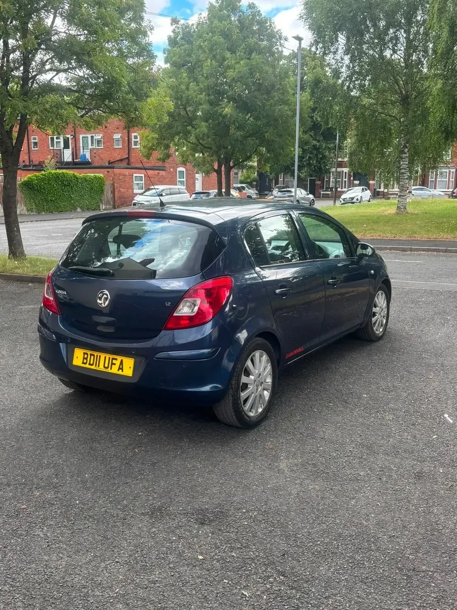 Used Vauxhall Corsa 2011 Blue Hatchback