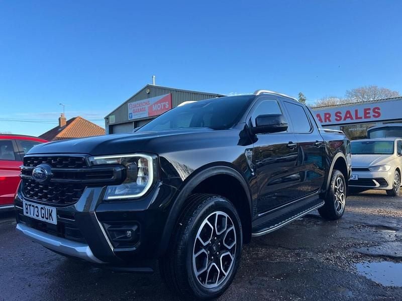 Black Used 2023 Ford Ranger Wildtrack Pickup | £29,995 (Super price) - Image 1/3