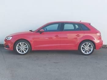 Used Audi A3 150 HP (110 kW) 2017 Red Hatchback