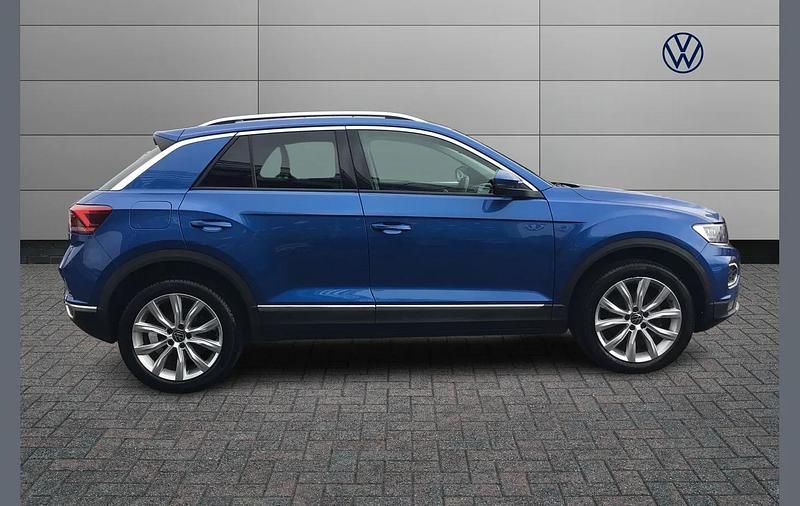 Used VW T-Roc SEL 147 HP (108 kW) 2021 Blue SUV