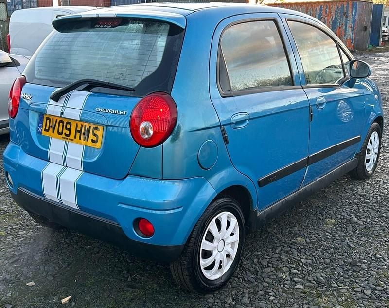 Used Chevrolet Matiz SE 51 HP (37 kW) 2009 Blue Hatchback