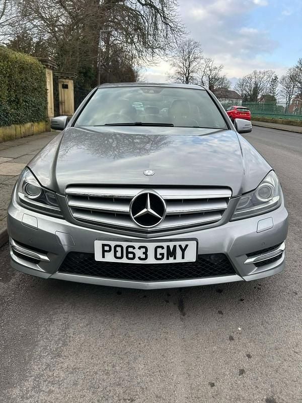 Used Mercedes C200 AMG 2013 Silver Sedan