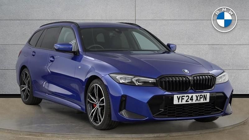 Blue Used 2024 BMW 320 M Sport Estate | £35,500 (Expensive) - Image 1/4