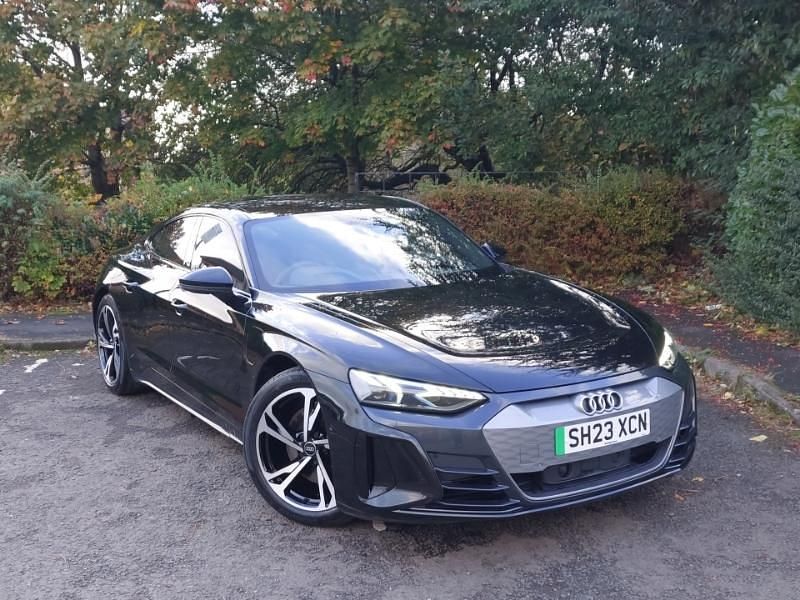 Black Used 2023 Audi e-tron GT quattro Advanced Sedan | £48,498 (Super price) - Image 1/4
