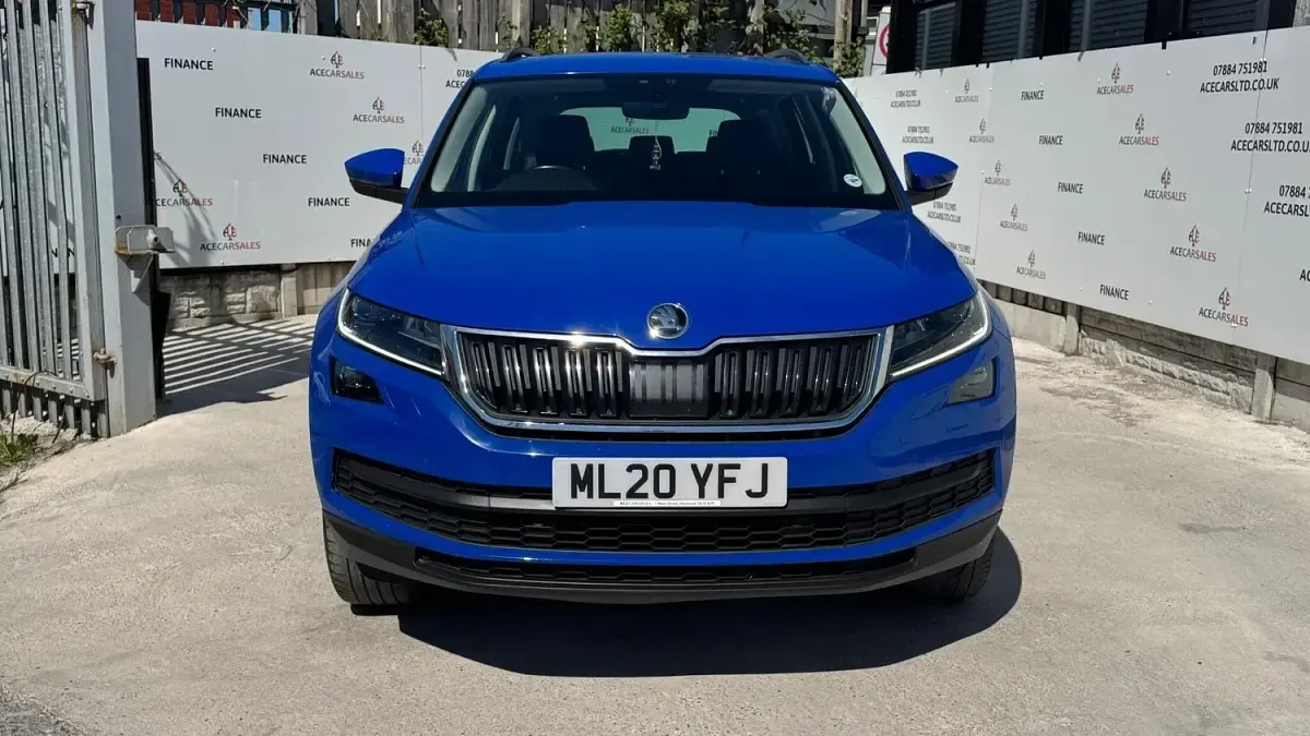 Used Skoda Kodiaq SE L 150 HP (110 kW) 2020 Blue SUV