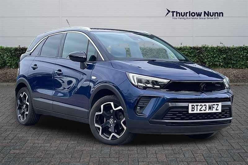 Used Vauxhall Crossland Ultimate 130 HP (95 kW) 2023 Blue SUV