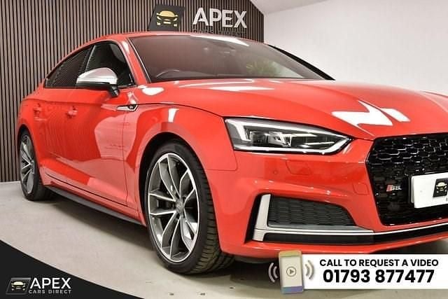 Used Audi S5 Sportback Comfort 354 HP (260 kW) 2018 Red Hatchback