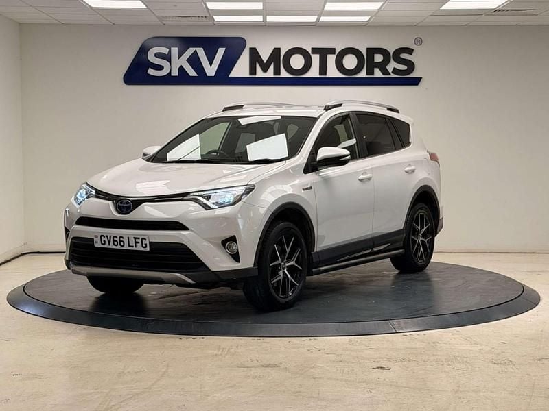 Used Toyota RAV4 Hybrid 2017 White SUV