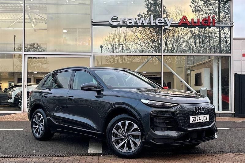 Grey New 2024 Audi Q6 e-tron Sport SUV | £53,690 - Image 1/2