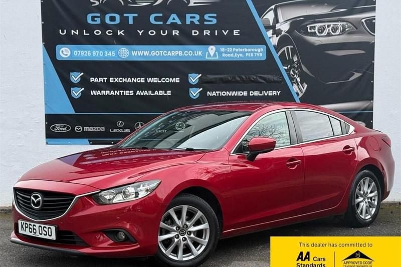 Used Mazda 6 2016 Red Sedan