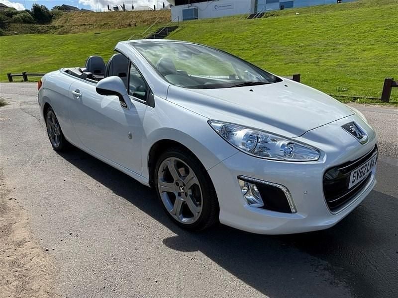 Used Peugeot 308 CC Roland Garros 2012 White Cabriolet