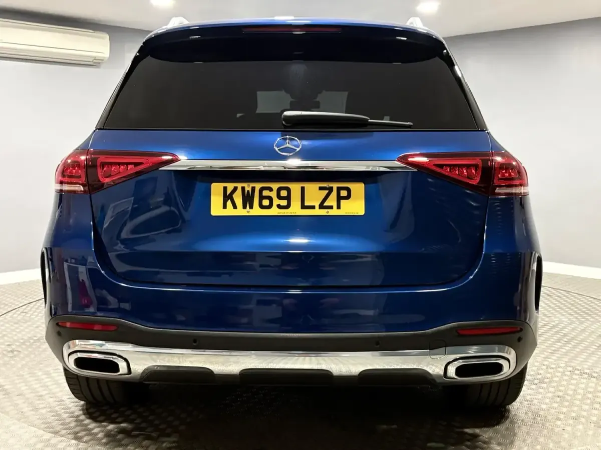 Used Mercedes GLE300 AMG Line Premium 245 HP (180 kW) 2019 Blue SUV