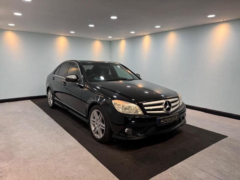 Używany Mercedes C220 2007 Czarny Sedan/Limuzyna