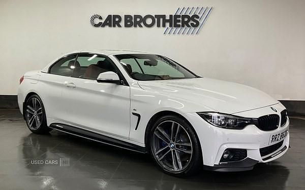 Used BMW 430 Cabriolet M Sport 2019 White Cabriolet