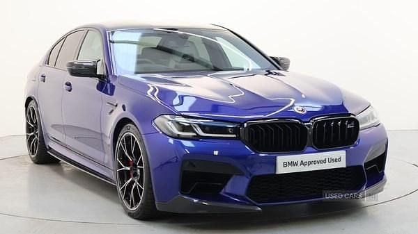 Blue Used 2022 BMW M5 Competition Edition Sedan | £59,950 (Fair price) - Image 1/4