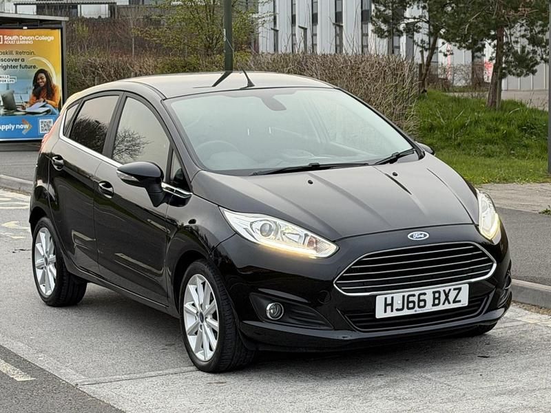 Used Ford Fiesta Titanium 2016 Black Hatchback